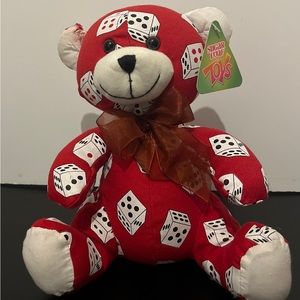Sugarloaf Toys 2008 coinstar Bear Plush Stuffed Animal Toy